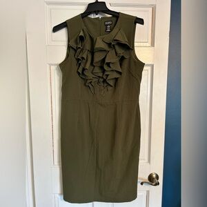 Olive green dress size 16